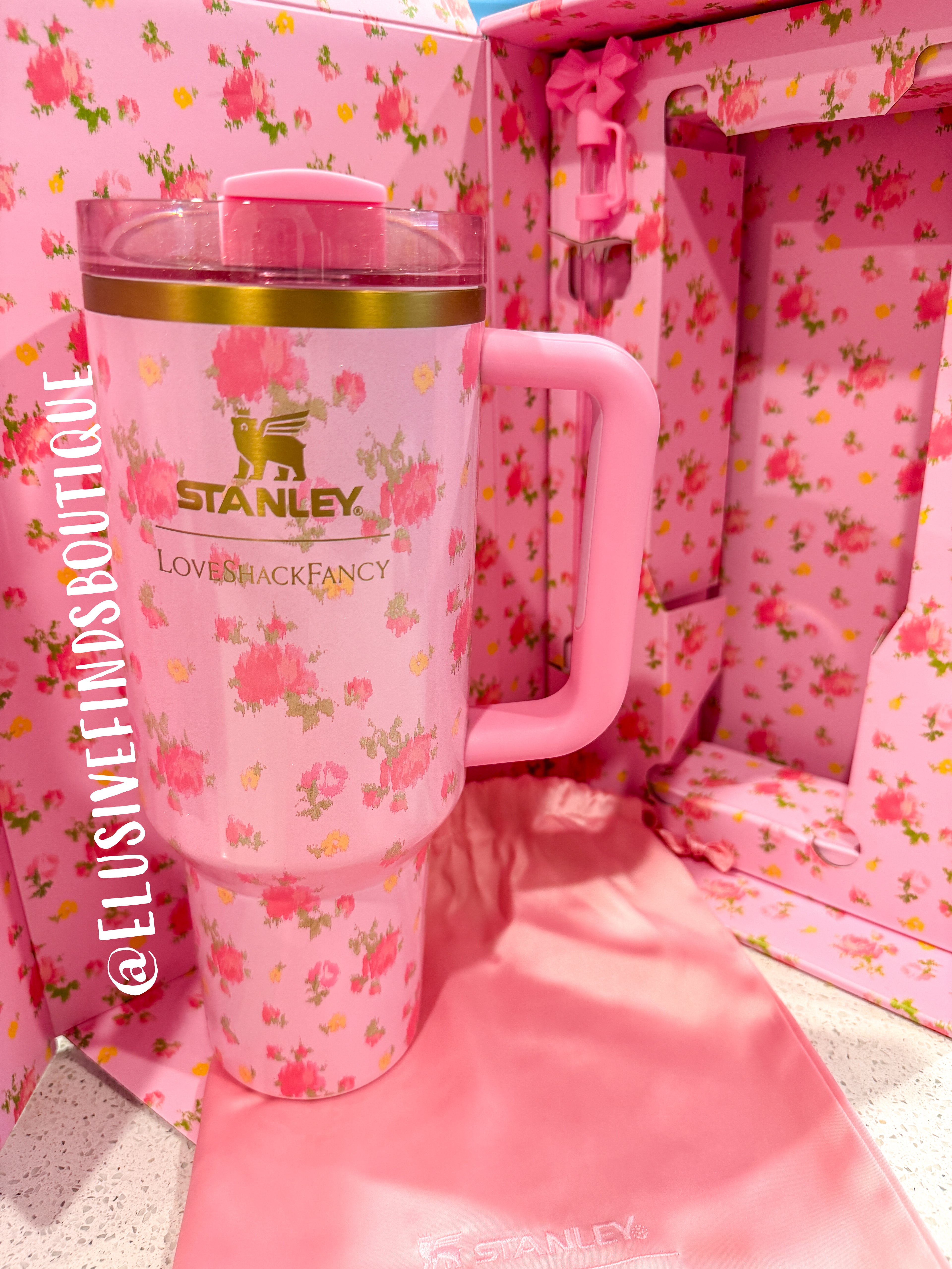 Love Shack Fancy x Stanley 40 oz tumbler