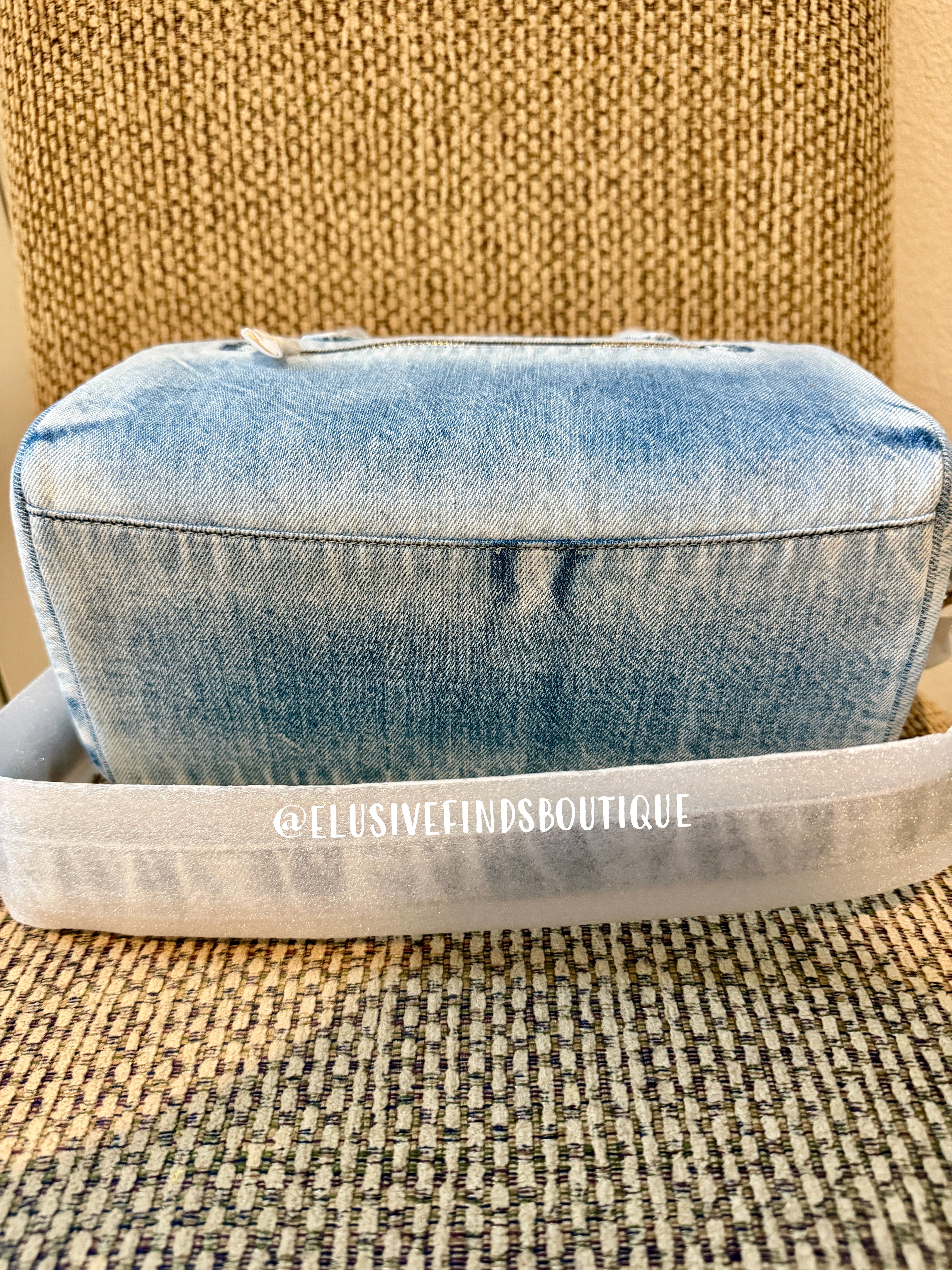 Coach Denim Rowan Crossbody Bag